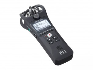 Zoom H1n портаттивный стереофонический рекордер со встроенным XY микрофонами 90 монохромный дисплей,